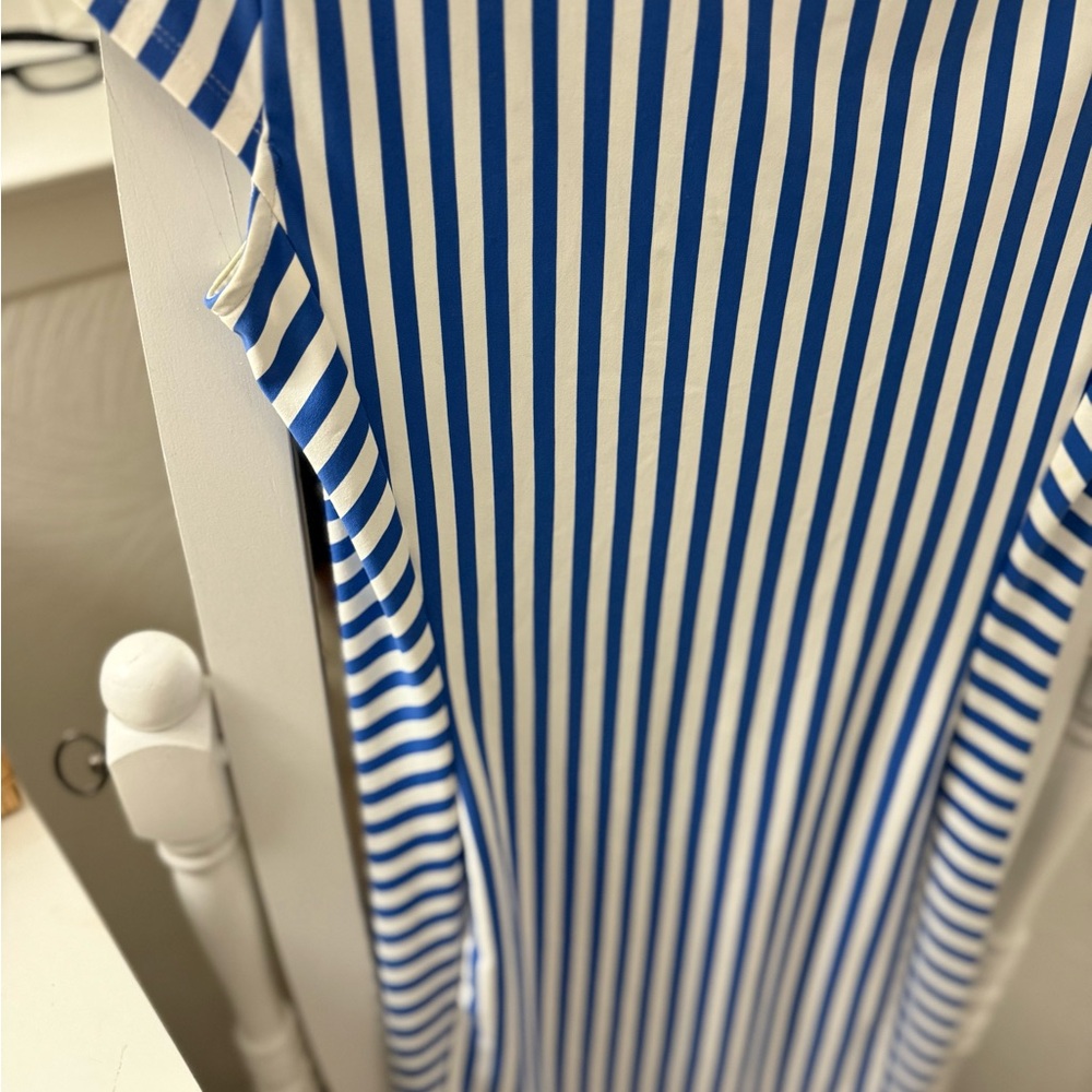 J. McLaughlin Blue and White Striped Dress - Picture 9 of 9